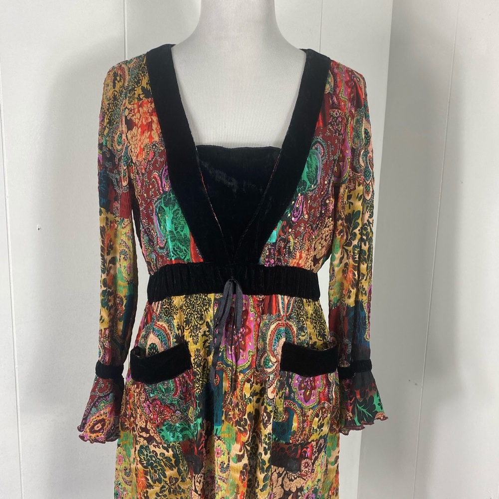 Alberto Makali Paisley Floral Mini Dress